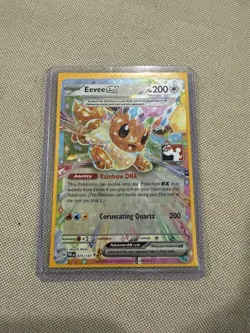 Eevee Ex Play Pokemon Prize Pack Series 7 Stamped Promo Card NM - Image 1
