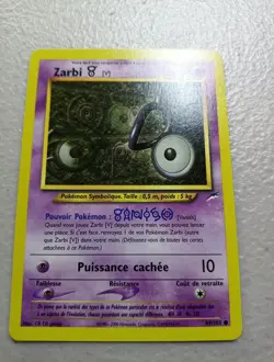 Pokemon Card - Unown [V] (Zarbi) Neo Destiny French 89/105 Common - Image 1