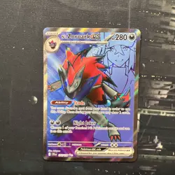 N's Zoroark EX 175/159 Full Art NM/M Journey Together Pokemon Card - Image 1