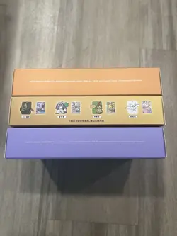 Lot 3 New Eevee Charizard Gengar Pokemon S-Chinese Card Display Frame Gift Box - Image 3