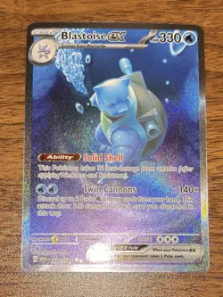 POKEMON Scarlet & Violet 151 BLASTOISE EX SIR Special Illustration Card 200/165 - Image 1