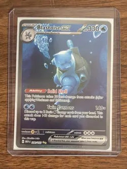 POKEMON Scarlet & Violet 151 BLASTOISE EX SIR Special Illustration Card 200/165 - Image 4