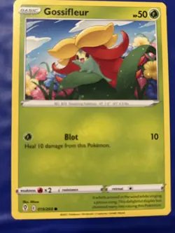 Gossifleur 015/203 Common Evolving Skies Pokemon Card - NM Near Mint - Image 1