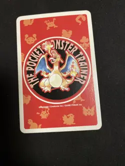 Pokemon Seadra 5 of Heart Red Charizard Deck Playing Card Poker Nintendo - Image 5