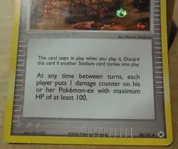 Desert Ruins 88/101 Uncommon Hidden Legends Trainer Reverse Holo Pokemon Card MP - Image 3