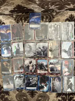 Godzilla Card Game 25 Card Rare Lot Japanese - Image 1