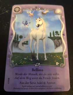 Bella Sara Bellissa 10/55 Best of Bella Sara German Card Single Common - Image 1