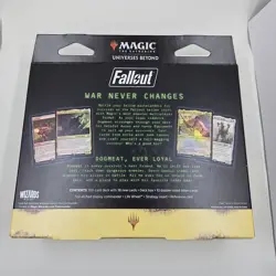 MTG Fallout - Commander Deck Set of 4 - Magic the Gathering - Brand New Sealed - Image 4