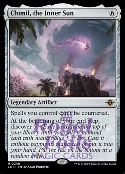 Chimil, the Inner Sun 1x FOIL MTG LCI Mythic MINT artifact - Image 1