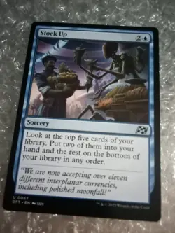 MtG Stock Up Aetherdrift 67 UNCOMMON Unplayed - Image 1