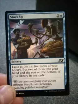 MtG Stock Up Aetherdrift 67 UNCOMMON Unplayed - Image 2