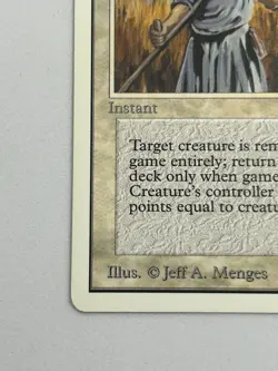 Swords to Plowshares - Unlimited Ed. 1993 - MTG card [MP/LP] - Image 5