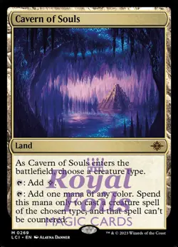 Cavern of Souls 1x FOIL Lost Caverns of Ixalan MTG LCI Mythic MINT land - Image 1