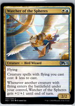 Watcher of the Spheres - 227 - Core Set 2021 - Magic MTG - NM - B3G1 - Image 1