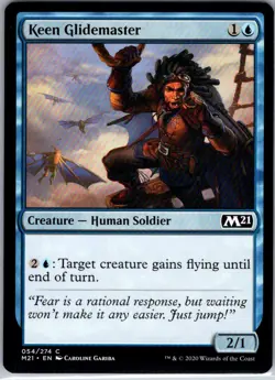 Keen Glidemaster - 54 - Core Set 2021 - Magic MTG - NM - B3G1 - Image 1