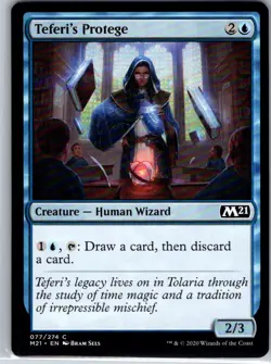 Teferi's Protege - 77 - Core Set 2021 - Magic MTG - NM - B3G1 - Image 1