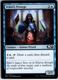 Teferi's Protege - 77 - Core Set 2021 - Magic MTG - NM - B3G1 - Image 1