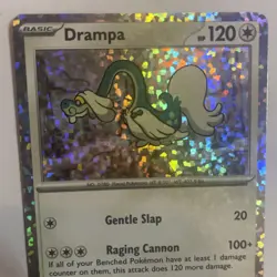 Drampa Pokemon card 015/015 Holo Mcdonald's 2025 Happy Meal Dragon Discovery - Image 3
