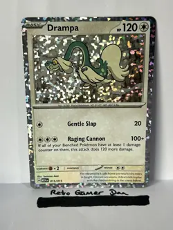 Drampa Pokemon card 015/015 Holo Mcdonald's 2025 Happy Meal Dragon Discovery - Image 1