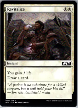 Revitalize - 31 - Core Set 2021 - Magic MTG - NM - B3G1 - Image 1