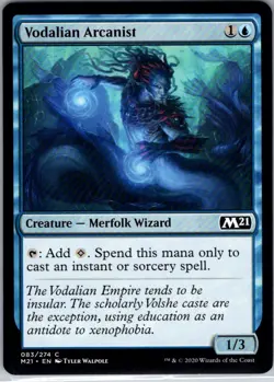 Vodalian Arcanist - 83 - Core Set 2021 - Magic MTG - NM - B3G1 - Image 1