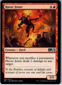 Havoc Jester - 149 - Core Set 2021 - Magic MTG - NM - B3G1 - Image 1