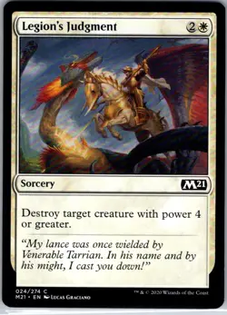 Legion's Judgment - 24 - Core Set 2021 - Magic MTG - NM - B3G1 - Image 1