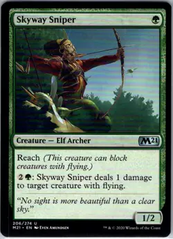 Skyway Sniper - 206 - Core Set 2021 - Magic MTG - NM - B3G1 - Image 1