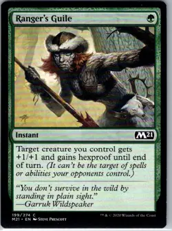 Ranger's Guile - 199 - Core Set 2021 - Magic MTG - NM - B3G1 - Image 1