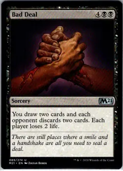 Bad Deal - 89 - Core Set 2021 - Magic MTG - NM - B3G1 - Image 1