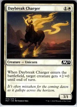 Daybreak Charger - 14 - Core Set 2021 - Magic MTG - NM - B3G1 - Image 1