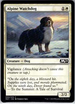 Alpine Watchdog - 2 - Core Set 2021 - Magic MTG - NM - B3G1 - Image 1
