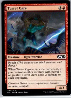 Turret Ogre - 169 - Core Set 2021 - Magic MTG - NM - B3G1 - Image 1