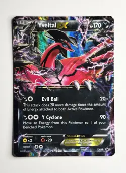 Yveltal EX - XY08 - Pokemon XY Promo Ultra Rare Card LP - Image 1