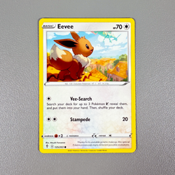 Pokemon TCG Card - Eevee 125/203 Common | 2021 Evolving Skies | lightly played - Image 2