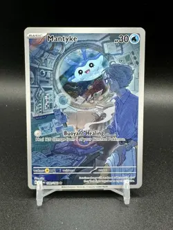 Mantyke 189/182 Paradox Rift Illustration Rare NM Pack Fresh Pokemon TCG - Image 1