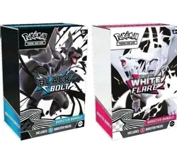 Pokemon Black Bolt and White Flare Booster Bundle Set of 2 Sealed New IN HAND - Image 1