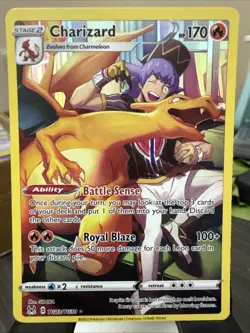 Pokemon Charizard Trainer Gallery Rare Lost Origin TG03/TG30 Near Mint English - Image 1