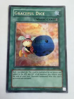 Grateful Dice Limited Edition - EDS-002 -Prismatic Secret Rare Holo -Yugioh TCG - Image 1