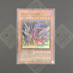 YUGIOH TCG BRAIN CRUSHER GX03-EN001 SUPER UNLIMITED EDITION - Image 1