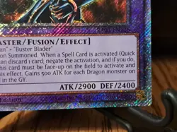 Yugioh Dark Paladin RA03-EN126 Platinum Secret Rare 1st Edition NM - Image 4