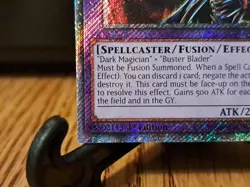 Yugioh Dark Paladin RA03-EN126 Platinum Secret Rare 1st Edition NM - Image 5