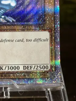 Yugioh Blue-Eyes White Dragon AC02-JP000 Prismatic Secret Rare -NM 2022 - Image 4