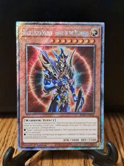 Yugioh! Black Luster Soldier - Envoy of the Beginning - RA03-EN132 - Platinum NM - Image 1
