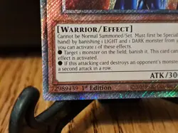Yugioh! Black Luster Soldier - Envoy of the Beginning - RA03-EN132 - Platinum NM - Image 5