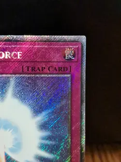 YUGIOH • MIRROR FORCE • PLATINUM SECRET RARE • RA03-EN093 • 1st EDITION • NM - Image 3