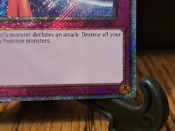 YUGIOH • MIRROR FORCE • PLATINUM SECRET RARE • RA03-EN093 • 1st EDITION • NM - Image 4
