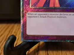 YUGIOH • MIRROR FORCE • PLATINUM SECRET RARE • RA03-EN093 • 1st EDITION • NM - Image 5