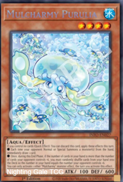 Yugioh! Mega Tins 2025 PREORDER 1x PScR Mulcharmy Purulia - Image 1