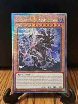 LORD OF THE HEAVENLY PRISON QUARTER CENTURY SECRET RARE RA03-EN029 YUGIOH NM - Image 1